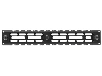 Leapers TLUMA03 ARCA Rail 6 Slot M-LOK Matte Black Anodized Aluminum 9.40" Long M-LOK Mount