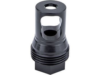 Kgm Suppressors A-TMB-S-1 R50T Taper Muzzle Brake Black Nitride Steel 1/2"x28 Threads