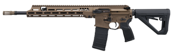 Sig Sauer R516G3556N16BBRZ 516 G3 5.56 NATO 30+1 16" Black Threaded Barrel, Bronze Cerakote Aluminum Receiver w/Picatinny Rail, M-LOK Handguard, Magpul DT Black Polymer Stock, AR Compatible Reduced An