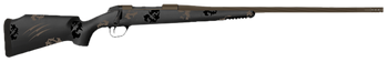 Fierce Firearms TWTROG300PRC20BT Twisted TI Rogue 300 PRC 20" Black Cerakote Steel Threaded Barrel, Black Cerakote Drilled & Tapped Titanium Receiver, LR Negative Comb Trophy Camo Carbon Fiber Stock  