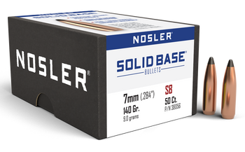 Nosler 38056 Solid Base  7mm 140gr Soft Point 50CT                                                                                                                                                      
