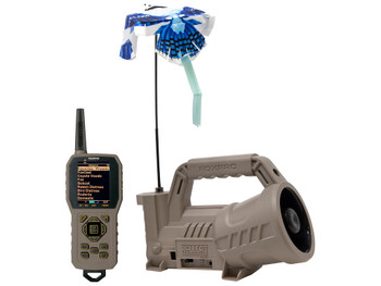Foxpro HELLCATPRO Hellcat Pro Digital Call Attracts Predators Features TX1000 Transmitter Tan ABS Polymer