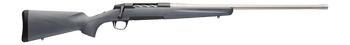 Browning 036114298 X-Bolt 2 Special SPR Full Size 7mm PRC 3+1 24" Matte Stainless Threaded Barrel, Matte Stainless Steel Drilled & Tapped Receiver, Gray Adj Comb & LOP Synthetic Stock, Right Hand     