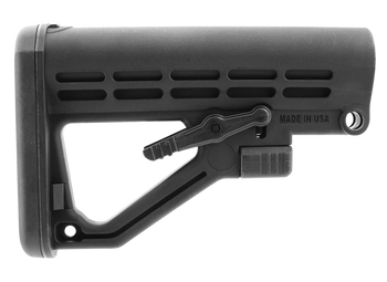 TacFire MAR082B Mil-Spec Stock w/ Pad Black                                                                                                                                                             