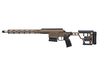 Sig Sauer CROSS30816BBRZ Cross 308 Win 5+1 Brushed Precision Stainless Steel Taper-Lok Barrel, Bronze Cerakote Aluminum Receiver w/Picatinny Rail, M-LOK Handguard, Precision Adj Folding Stock, Black