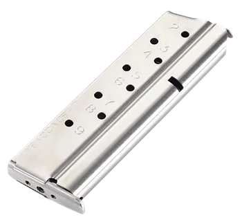 Wilson Combat 9209FS9  920 9rd 9mm Fits Wilson Combat 1911 Full Size Silver Stainless Steel                                                                                                             