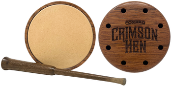 Foxpro CRIMSONCER Crimson Ceramic Fullsize Friction Turkey Sounds Cherry Wood                                                                                                                           