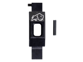 Tapco TAP22064 Trigger Guard Straight Black Aluminum For AR-15