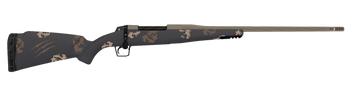 Fierce Firearms TWROG300WIN22BRS Twisted Rogue Mini 300 Win 22" Smoked Bronze Cerakote Steel Threaded Barrel, Drilled & Tapped Steel Receiver, LR Negative Comb Sonora Ambush Camo Carbon Fiber Stock   