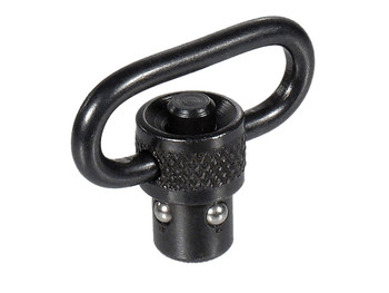 Leapers TLQDSW08A QD Sling Swivel Black 1" Push Button Steel