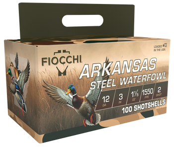 Fiocchi 123ADS3   12Gauge 3" 1 1/5oz 3Shot 100 Per Box/2 Case                                                                                                                                           