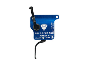 TriggerTech R70SAB02TNF Diamond Black Flat Straight Fits Remington 700 Right Hand