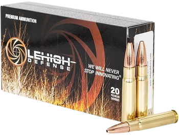 Wilson Combat LA358200CC   358Win 200gr Lehigh Defense Controlled Chaos 20 Per Box/10 Case                                                                                                              