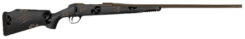 Fierce Firearms TWTROG300WIN22BT Twisted TI Rogue 300 Win 22" Black Cerakote Steel Threaded Barrel, Black Cerakote Drilled & Tapped Titanium Receiver, LR Negative Comb Trophy Camo Carbon Fiber Stock  