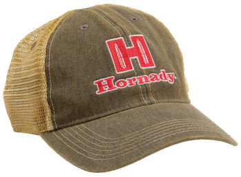 Hornady 99235 Hornady Cap  Brown/Tan Structured                                                                                                                                                         