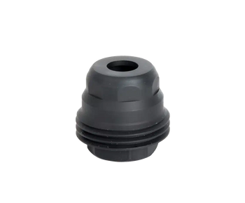 Jk Armament JK-MD-HDM24 Minimalist  45Cal Fits 1" Long 5/8"x24 Stainless Steel Nitride Black                                                                                                            