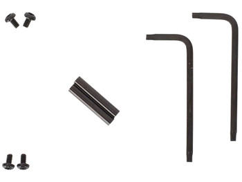 CMC Triggers 91401 Anti-Walk Pin Set Small Black Anodized Steel AR-15