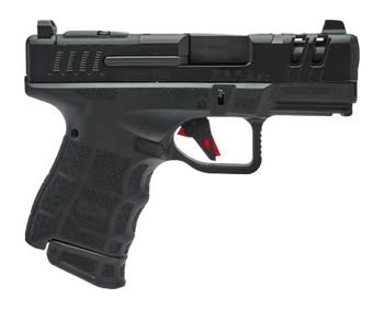 Sarsilmaz SAR9SCG3BL SAR9 SC Gen3 Sub-Compact 9mm Luger 15+1 3.30" Black Barrel, Black Steel Lightening Cut/Optic Ready/Serrated Slide, Black Polymer Frame & Textured Grip, RMSc Footprint             