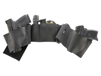 Galco UWBKSM2 UnderWraps 2.0 Black Small Leather/Nylon Handgun