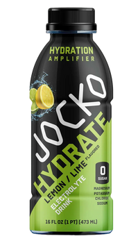 Jocko Fuel 29265 Lemon Lime Hydrate Drink 16oz 12Pack                                                                                                                                                   