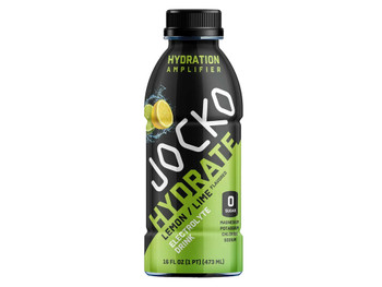 Jocko Fuel 29265 Lemon Lime Hydrate Drink 16oz 12Pack