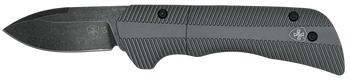 Templar Knife  Cali Auto Assist  1.90" Folding Drop Point Plain Cali D2 Steel Blade, 3.56" Gunmetal Anodized Aluminum Handle                                                                            