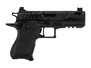 Oa Defense 2311 Pro Compact Frame 9mm Luger 15+1 4.25" DLC Black Steel Optic Ready/Serrated Slide, Black Aluminum Frame w/Picatinny Rail, Black Polymer Grip, Ambidextrous