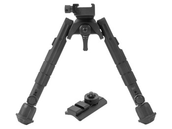 Leapers TLBP01B Bipod Black Anodized 7-9" Aluminum
