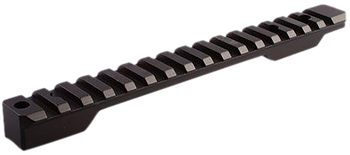 Talley PL0258763 Picatinny Rail  Black Hardcoat Anodized Aluminum Fierce Edge/Fury Long Action 0 MOA                                                                                                    
