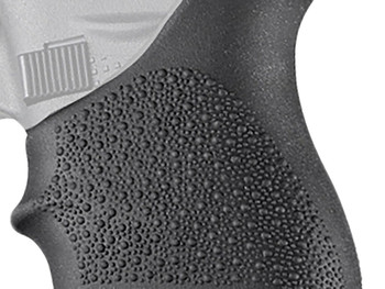 Hogue 18200 HandAll Beavertail Grip Sleeve Textured Black Rubber for Glock 42, 43