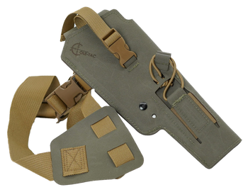 Cole-tac VW214 Varmint Wrangler Pistol Holder Ranger Green Left Hand                                                                                                                                    