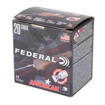 FED ALL AMER 20GA 2.75" 7/8OZ #7.5