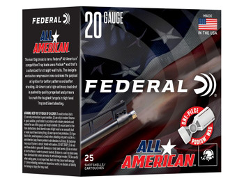 Federal FAA207.5 20Gauge 2.50" 7/8oz 7.5Shot 25 Per Box/10 Case