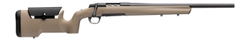 Browning 036121218 X-Bolt 2 Special Max LR SPR 308 Win 4+1 18" Matte Black Heavy Sporter Threaded Barrel, Matte Black Steel Drilled & Tapped Receiver, Flat Dark Earth/Black Adjustable Max Synthetic St