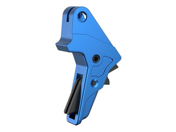 Tyrant CNC TDMPTRIGFSCBLUE/BLK Blue Fits S&W M&P Full-Size & Compact