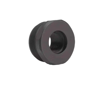 Jk Armament JK105RFLTM28 LT RFX Thread Mount Fits 1/2"x28 Aluminum Hard Anodized Black                                                                                                                  