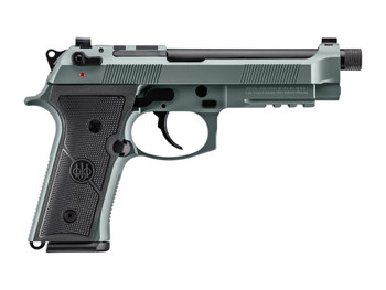 Beretta USA JS92M9A4GLUN18 M9A4 Overlanding Full Size Frame 9mm Luger 18+1 5.10" Black Threaded Barrel, Lunar Cerakote Steel Optic Ready/Serrated Slide, Lunar Cerakote Aluminum Frame w/Beavertail & Pi