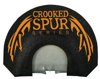 Foxpro CSMOUTHBL Crooked Spur V-Cut Diaphragm Call Attracts Turkeys, 3.5 Prophylactic Reeds,                                                                                                            