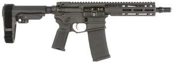 Cobalt Kinetics CKPROLITE30075BLK Pro Lite  300 Blackout 30+1 7.50" Black Melonite Barrel, Black Aluminum Receiver w/Picatinny Rail, Black Polymer SB Tactical SBA3 Brace, Black Polymer Grip           