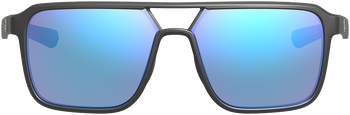 LEU 186748 BRIDGER    MATTE BLACK     BLUE MIRROR