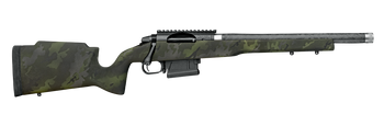 Proof Research 151082 Elevation MTR 2.0 223 Rem 4+1 16.50" Carbon Fiber Match Grade Threaded Barrel, Black Receiver w/Picatinny Rail, Midnight Camo Proof Fixed Carbon Fiber Stock, Right Hand          