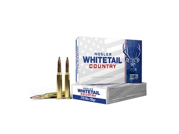 Nosler 40110 Whitetail Country 270Win 130gr Spitzer Boat Tail 20 Per Box/10 Case