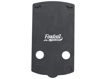 Foxtail Precision 100005 Red Dot Adapter Plate for Optics-Ready Pistol Black Anodized Glock 43X/48 MOS Springfield Armory OSP