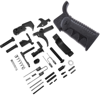 Xtech Tactical XTT138LPK  Lower Parts Kit Black                                                                                                                                                         