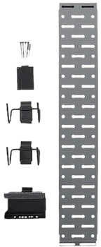 Lockdown 1215348 Securewall Handgun Kit Black/Silver Holds 2 Handgun                                                                                                                                    
