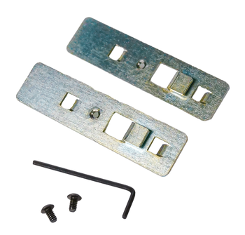 Berry's 84913 Track Clips Pistol Rack Silver Steel Handgun                                                                                                                                              