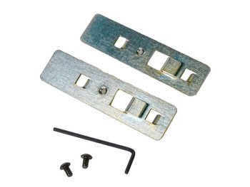 Berry's 84913 Track Clips Pistol Rack Silver Steel Handgun