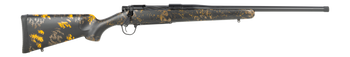 Christensen Arms 8010135700 Mesa FFT Buckmasters Full Size 7mm Rem Mag 22" Black Cerakote Match Grade Threaded Barrel, Black Cerakote Stainless Steel Drilled & Tapped Receiver, Black w/Orange Sporter 