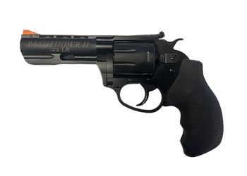 Charter Arms 12335 Pathfinder II Small Frame 22 Mag 8 Shot 3.50" Black Passivate Steel Barrel & Cylinder, Black Passivate Aluminum Frame, Black Rubber Grip, Exposed Hammer                             
