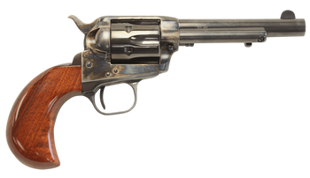 Taylors & Company  Uberti Stallion 38 Special 6 Shot 4.75" Blued Round Barrel, Blued Cylinder, Color Case Hardened Steel Frame, Walnut Birdshead Grip, Exposed Hammer                                   